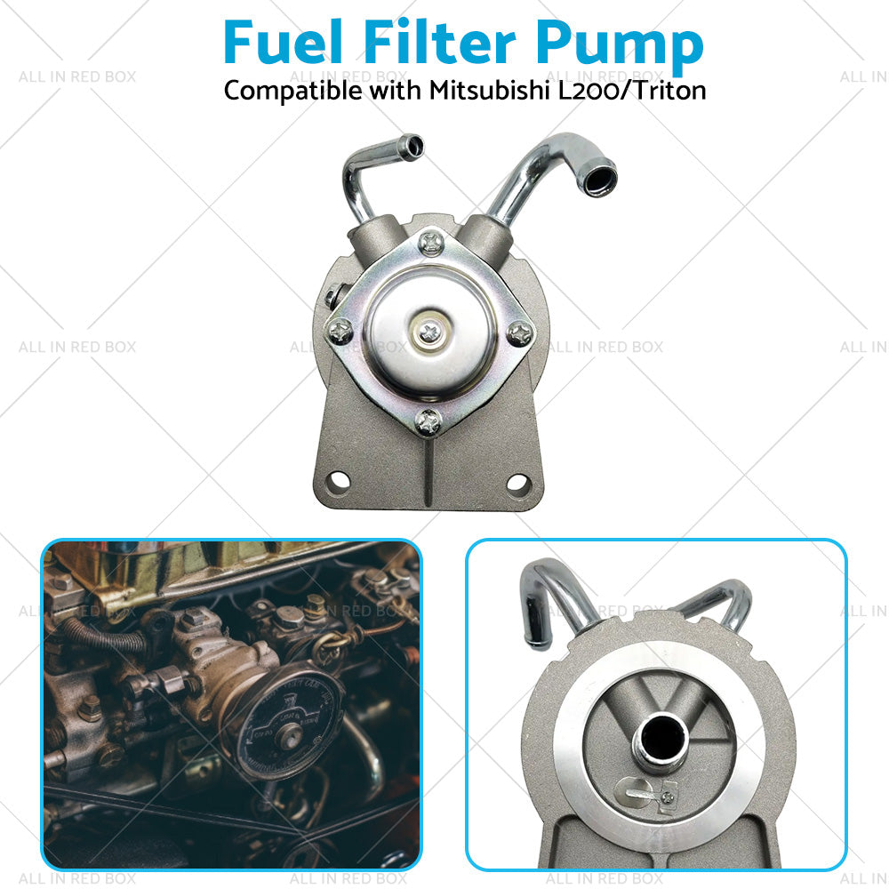 Diesel Fuel Filter Primer Pump Suitable For Mitsubishi Triton ML MN 2. 5L 05-15