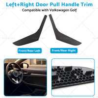 LeftRight Inner Door Trim for Pull Handle Cover Suitable For VW Golf MK6 09-13