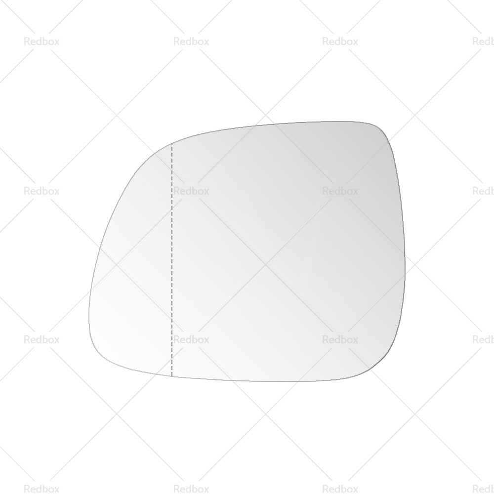 Suitable for VW AMAROK 2010-2018 Left Side Mirror Glass With Heated Convex base