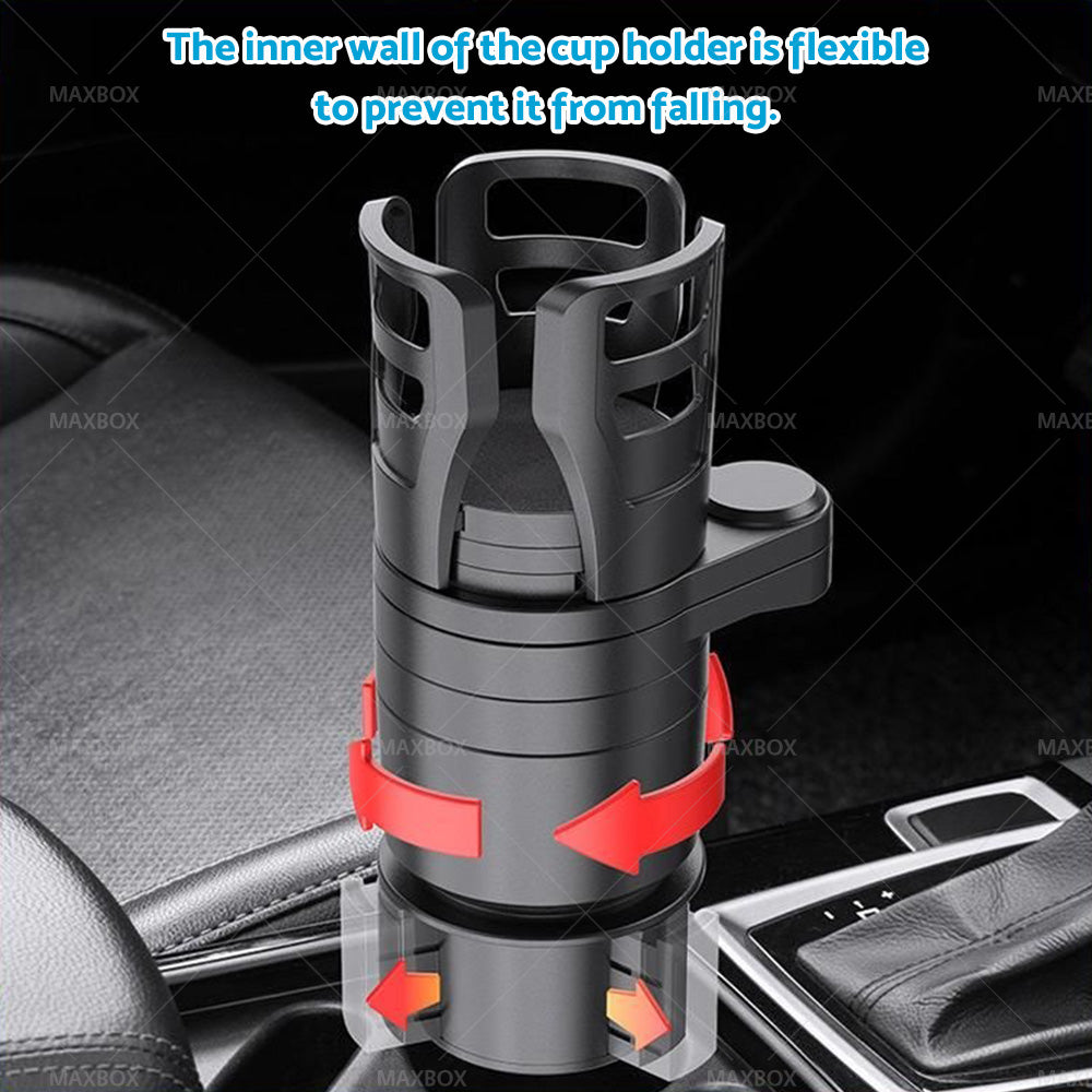 4in1 Adjustable Cup Holder Expander Adapter Base Tray Car Drink Bottle Holder