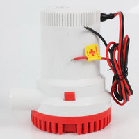 2000 GPH 12v Boat Marine Plumbing Bilge Water Pump Submersible Electric Pump