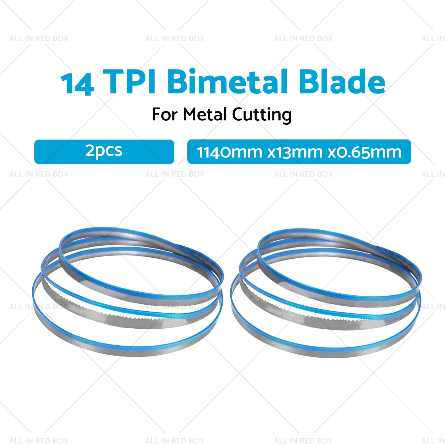 1140mm x13mm x 14 TPI FOR METAL CUTTING BI METAL BIMETAL BAND SAW BANDSAW BLADE