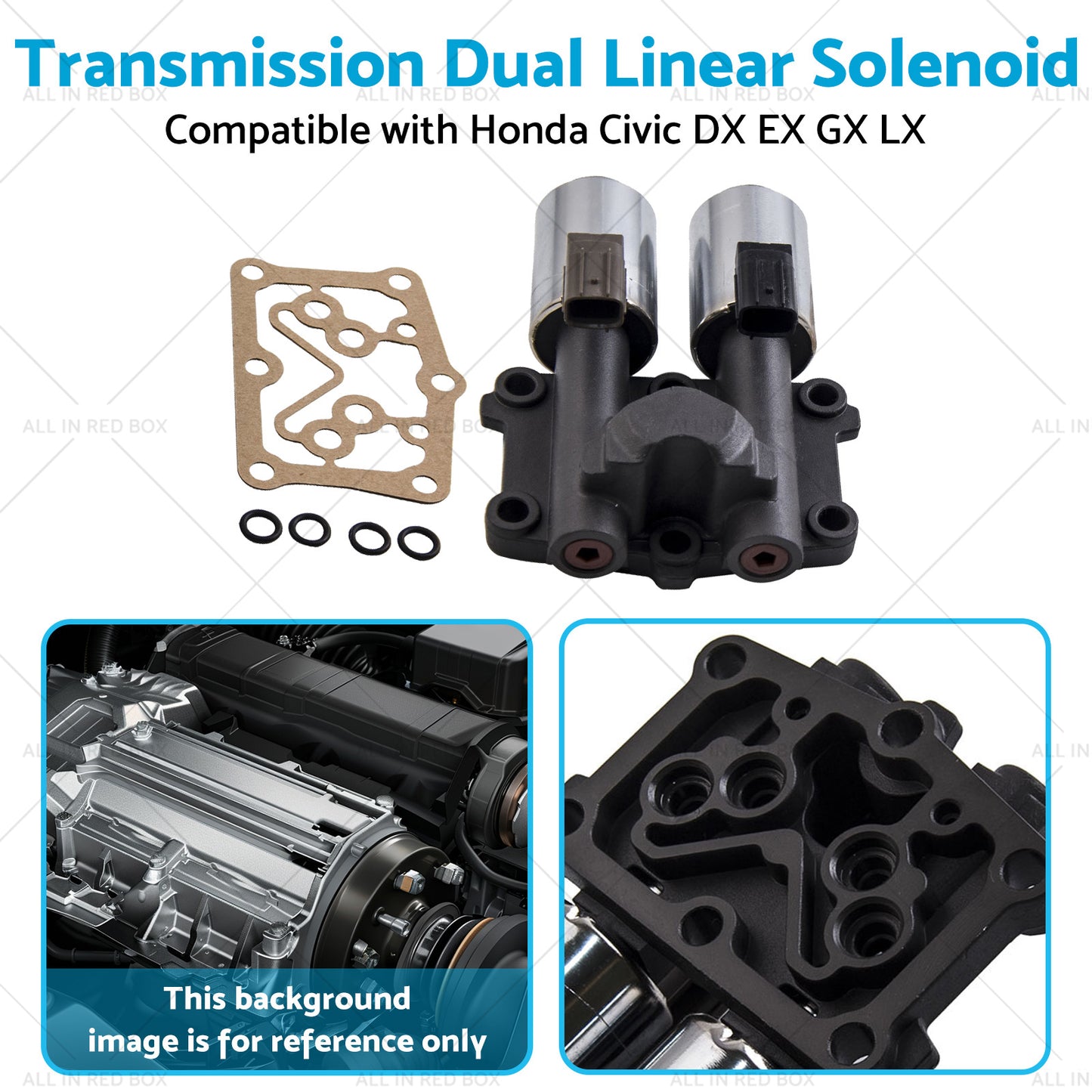 Transmission Dual Linear Solenoid Suitable for Honda Civic DX EX GX LX 2006-2011