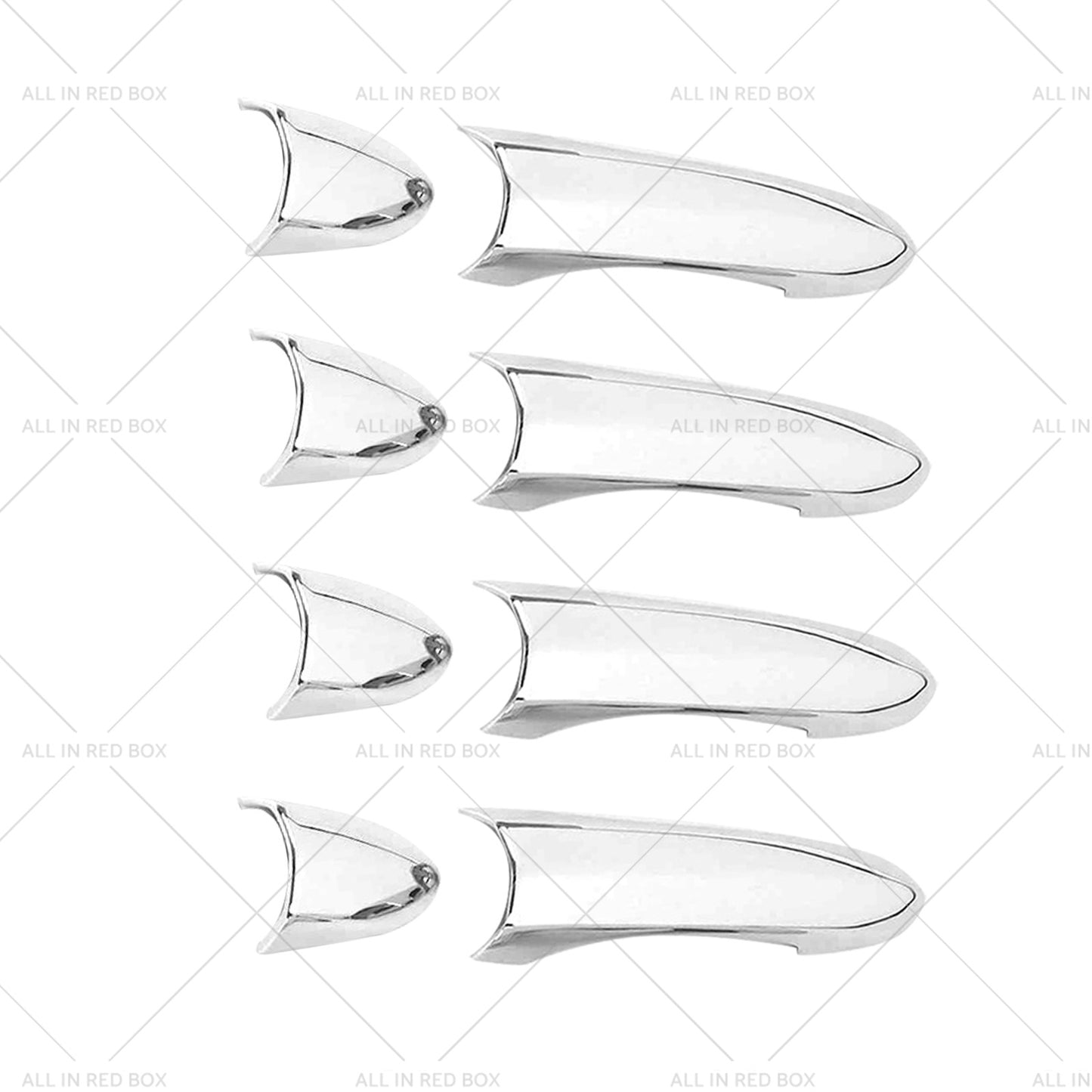 4X Chrome Handle Cover Suitable For Ford Territory 2004-2018 Model