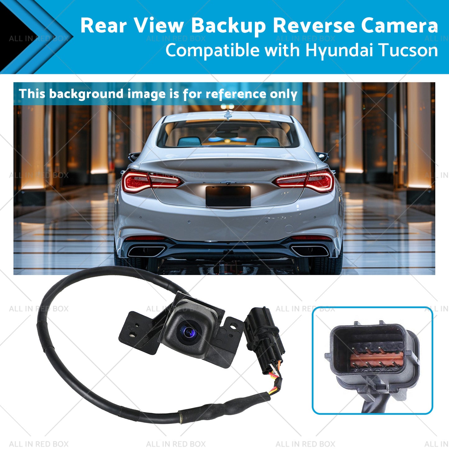 95760-D3000 Rear View Backup Reverse Camera Suitable for 16-18 Hyundai Tucson