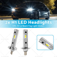 2x H1 LED Headlights DRL Hi Lo Beam Fog Light Globes 13W 6000K White Lamp Bulbs