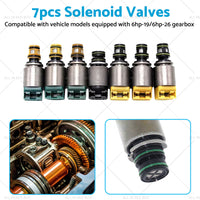 Shift Control Gearbox Solenoid Valve Kit Suitable for 6hp-19 6hp-26 1068298044