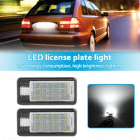 Suitable For Audi A3 A4 S4 B6 B7 LED License Number Plate Light Error Free Units