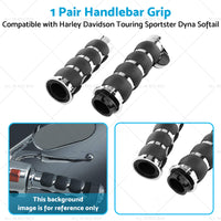 Handlebar Hand Grips Suitable For Harley Davidson Touring Sportster Dyna Softail