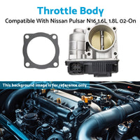 Throttle Body Suitable For Nissan Pulsar N16 Sedan Hatch 1.6L 1.8L 2002-On