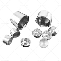 Chrome Bolt Topper Cover Caps Suitable for Harley Twin Cam Softail 07-13