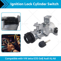 {{ Ignition Lock Cylinder Switch  and  Housing Assemby w  Key Suitable for VW Audi A3 }} - Buy Car Parts Online at {{ Kaka Auto Parts }}.