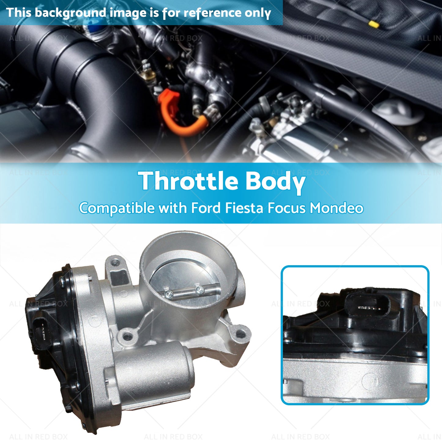 Throttle Body 1537636 Suitable For Ford Fiesta Mondeo Focus 2. 0L 2003-2012