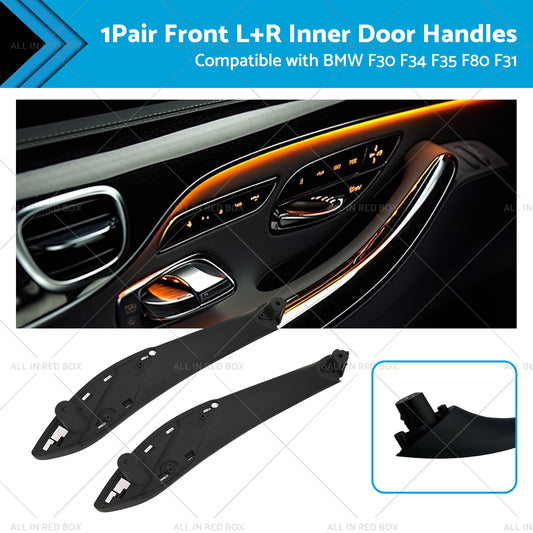 2x Front L+R Inner Door Handles Suitable For BMW F30 F34 F35 F80 F31 51417279311