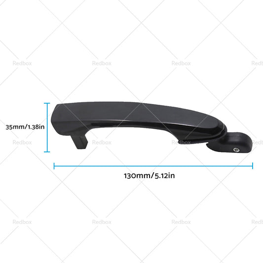 Suitable For Hyundai Tucson 05-09  Front Right Exterior Door Handle With Keyhole