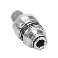 For Bobcat Male Hydraulic Flat Face Quick Coupler 6679837 46mm 1 13 or 16 inch  thread