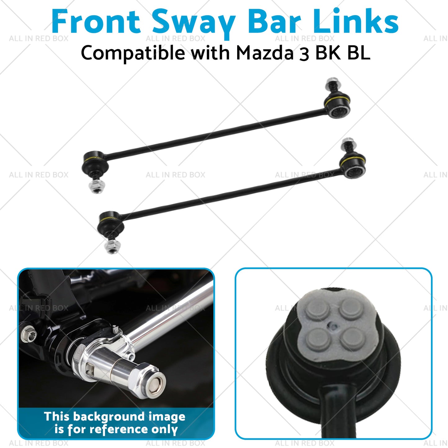 2Units Sold Front Sway Bar Links Suitable for Mazda 3 2004-2014 BK BL 4cell 2.0L