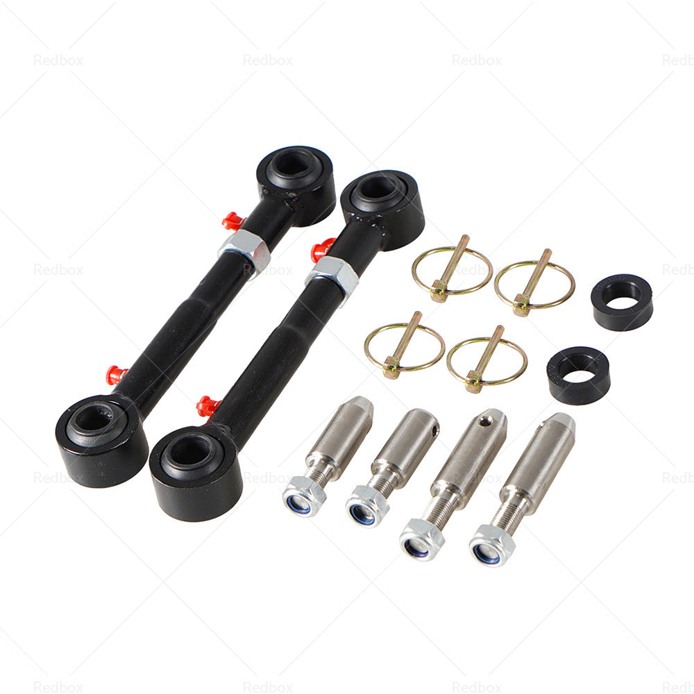 Suitable For Jeep Wrangler JK JL 2. 5-6inch Lift Front Sway Bar Links Disconnect