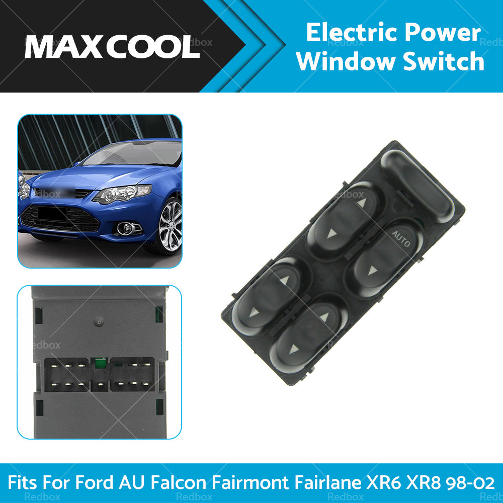 Electric Master Power Window Switch Fit Ford AU Falcon Fairmont Fairlane XR6 XR8