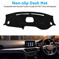 Non-Slip Dash Mat Suitable For Hyundai Tucson TL Active X Elite w  Speaker 18-21