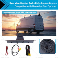 Rear View Brake Light Backup Camera Suitable for Mercedes Benz Sprinter