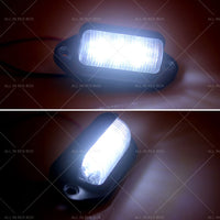 6 LED License Number Plate Light Lamps Suitable for Truck SUV Trailer Lorry