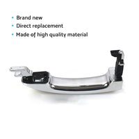 Full Set 4x Outer Door Handles Chrome Suitable For Ford FG Falcon G6/XT/XR6/XR8