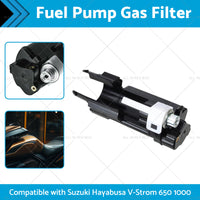 1x Fuel Pump Gas Filter Suitable for Suzuki Hayabusa V-Strom 650 1000 2002-2012