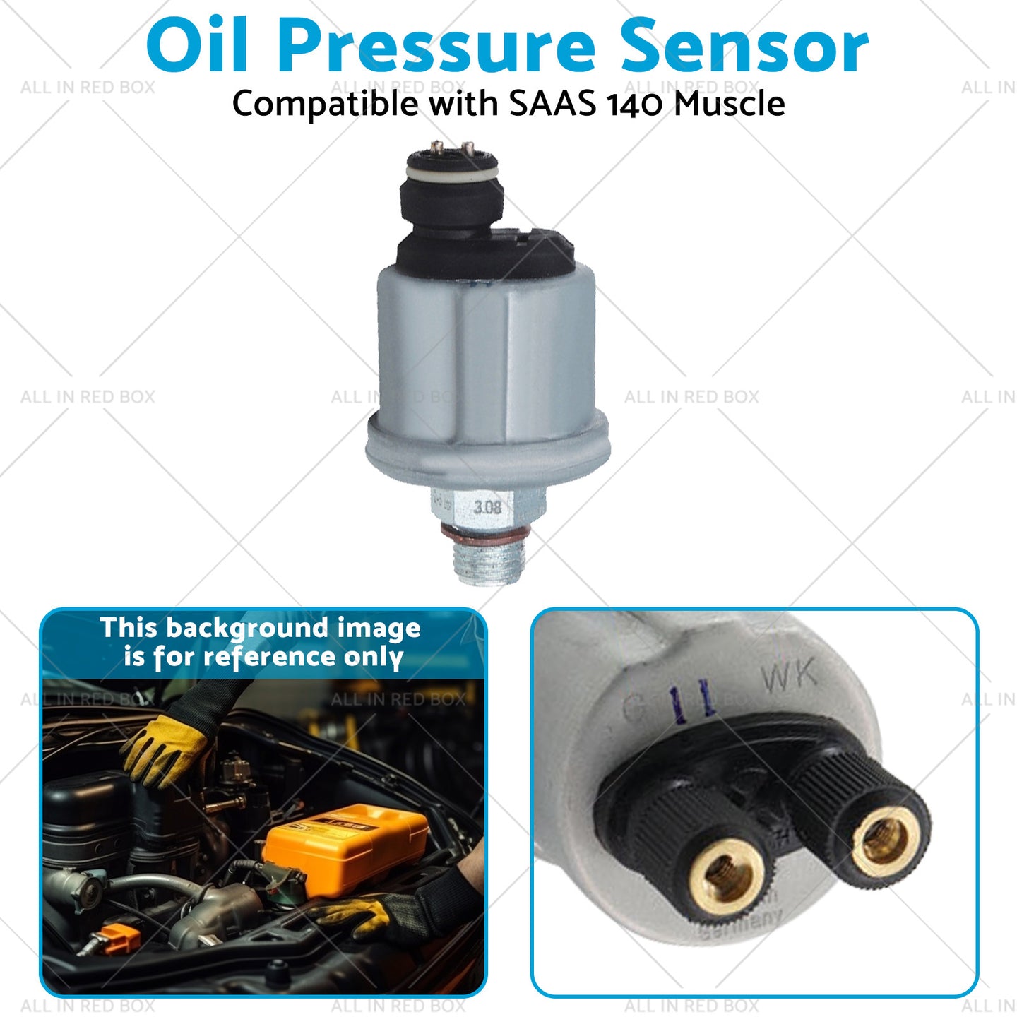 {{ SG21002 Oil Pressure Sensor Suitable for SAAS 140 Muscle Gauge Sender Unit }} - Buy Car Parts Online at {{ Kaka Auto Parts }}.