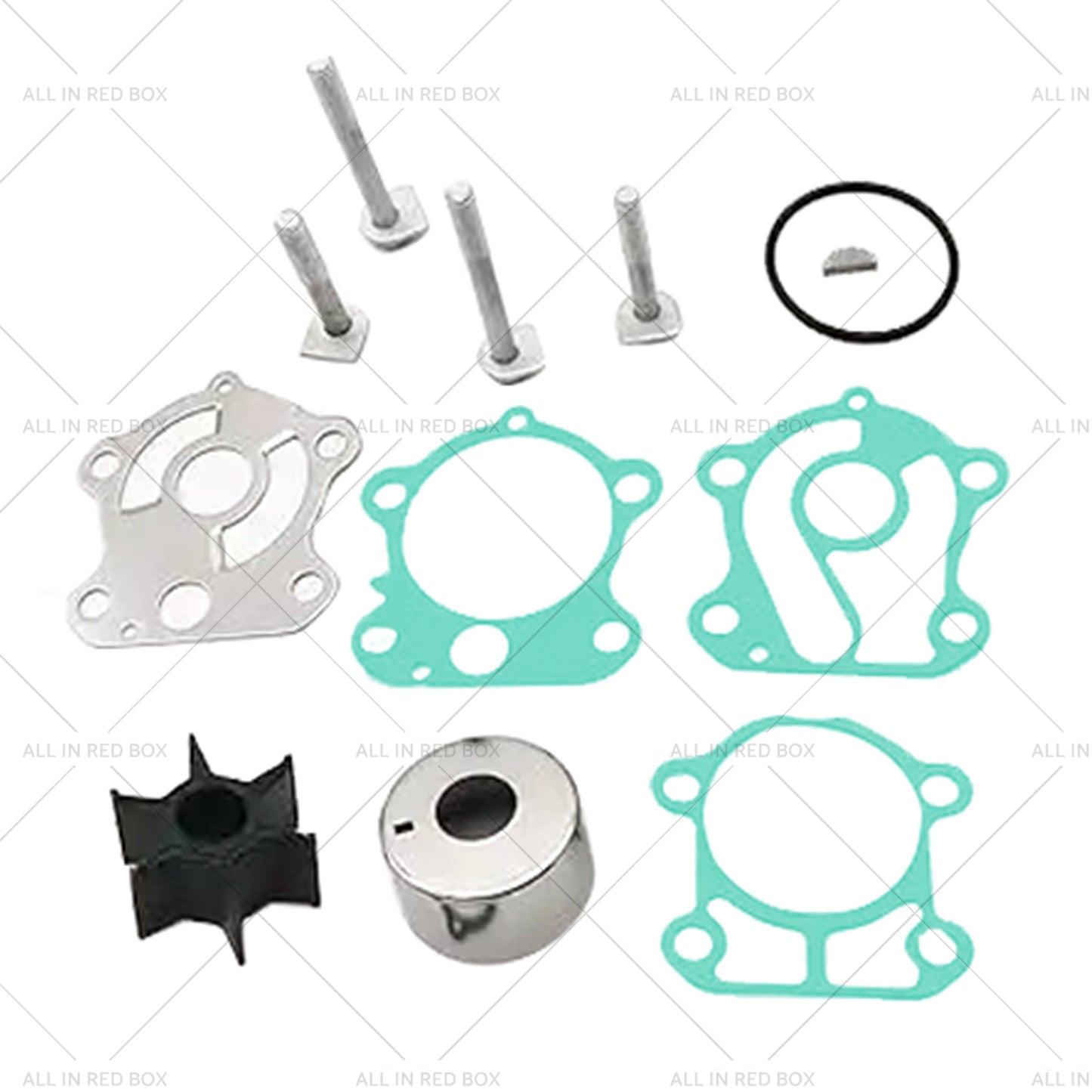 Water Pump Impeller Kit Suitable for Yamaha Outboard 70 75 80 85 90 692-W0078-02