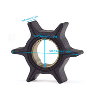 Water Pump Impeller Suitable For Mercury 30 35 40 45 50 60 65 70HP Outboard