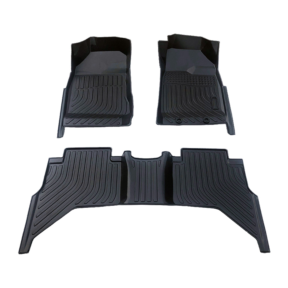 Anti-Slip 3D TPE Floor Mat Suitable For Isuzu D-MAX / Dmax Dual Cab 2012-2020