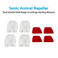 {{ 2 Pair Sonic Animal Repeller Shoo Whistle Roo Kangaroo 4WD Car Clear }} - Buy Car Parts Online at {{ Kaka Auto Parts }}.