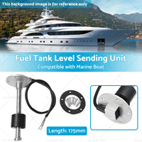 175mm  Water Sender Fuel Tank Level Sending Unit Marine Boat Sensor 240-33ohm