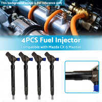 4PCS Refurbished Fuel injector Suitable for Mazda 6 CX5 2. 2L 2012-on 295900-0260