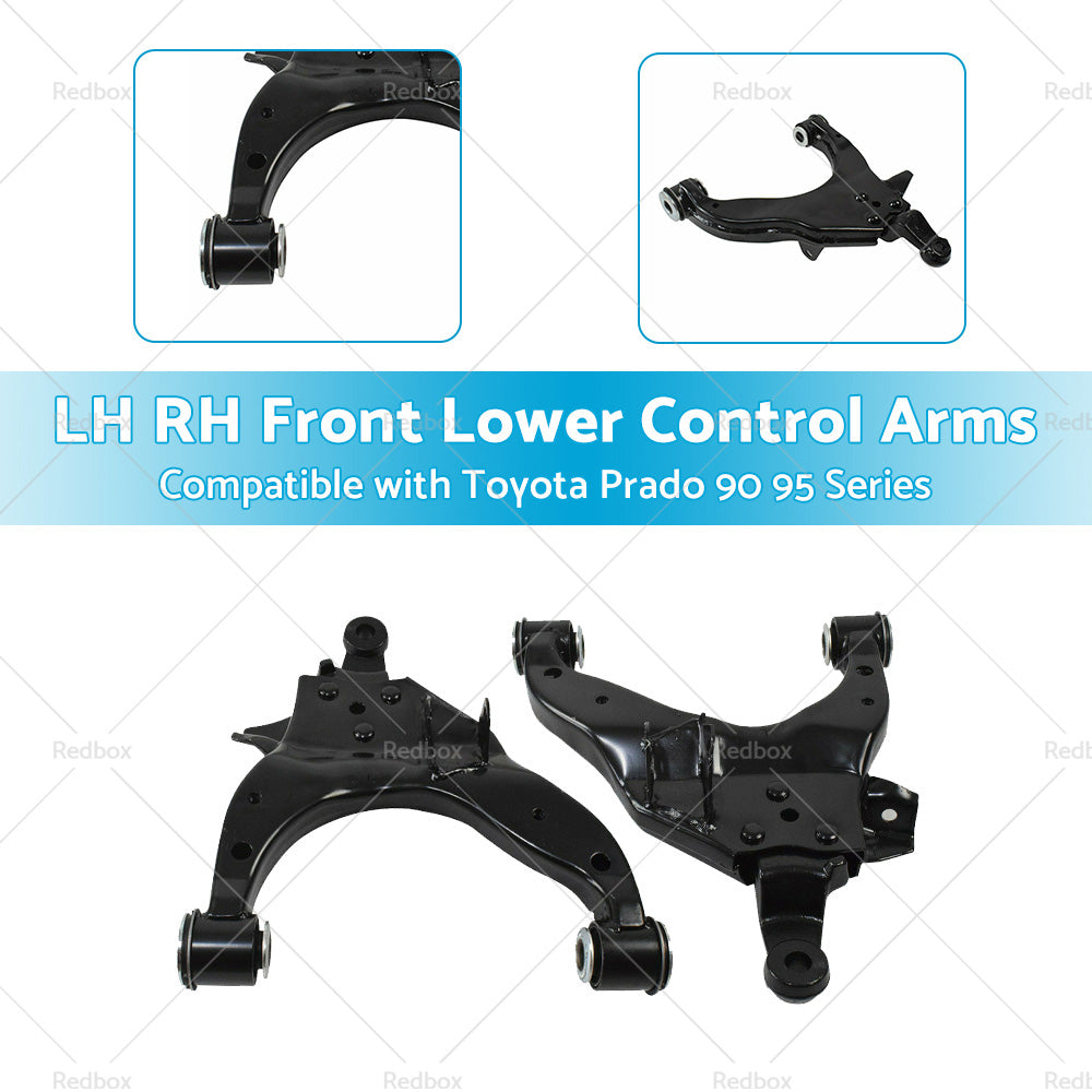 LH RH Front Lower Control Arm Suitable for Toyota Prado KZJ95 RZJ95 VZJ95 96-02