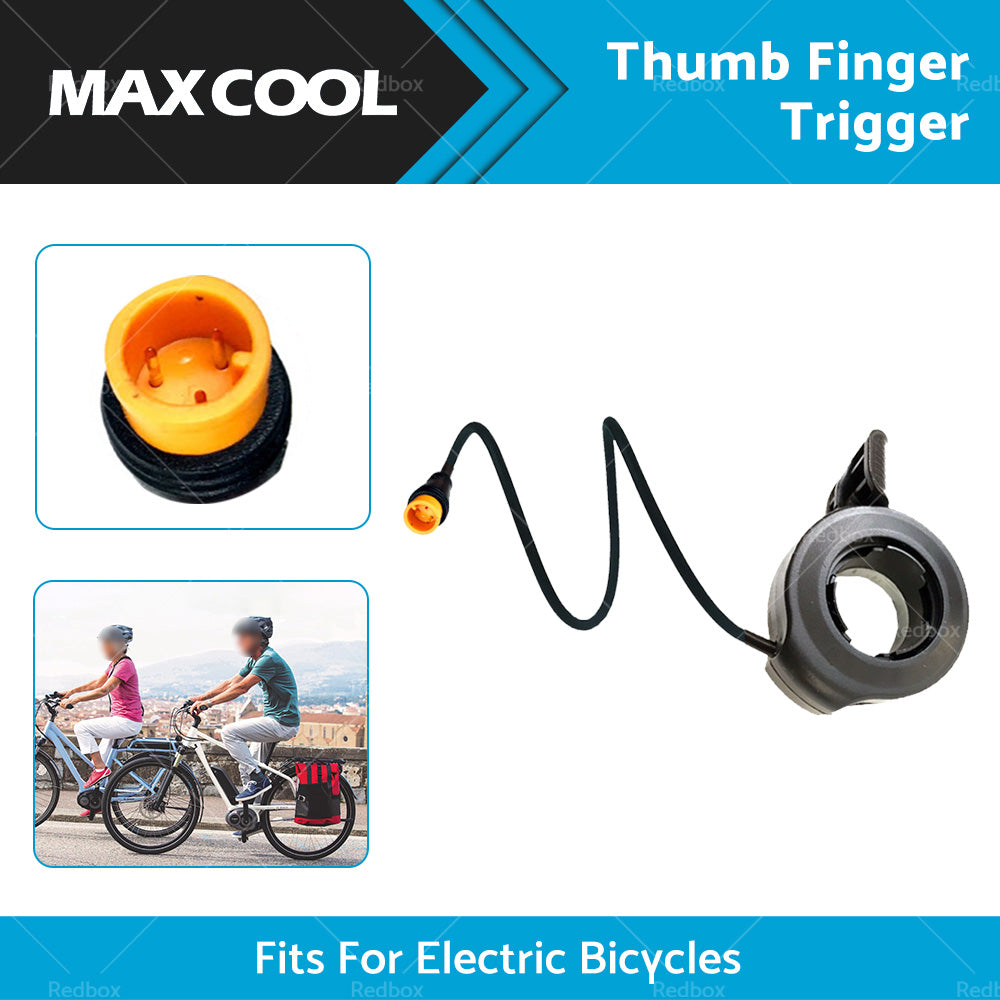 1 Pc Waterproof Thumb Finger Trigger Throttle For Electric Bike Ebike Scooter AU