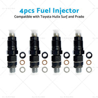 Diesel Fuel Injector Suitable for Toyota Hilux Surf Prado 1KZ-TE 3L 23600-69165