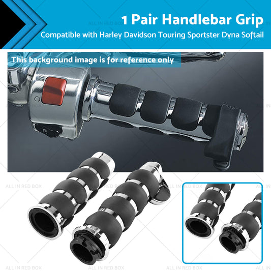 Handlebar Hand Grips Suitable For Harley Davidson Touring Sportster Dyna Softail