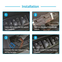 {{ Passenger Side Power Window Switch 93580-3W000 Fits For Kia Sportage 2011-2015 }} - Buy Car Parts Online at {{ Kaka Auto Parts }}.