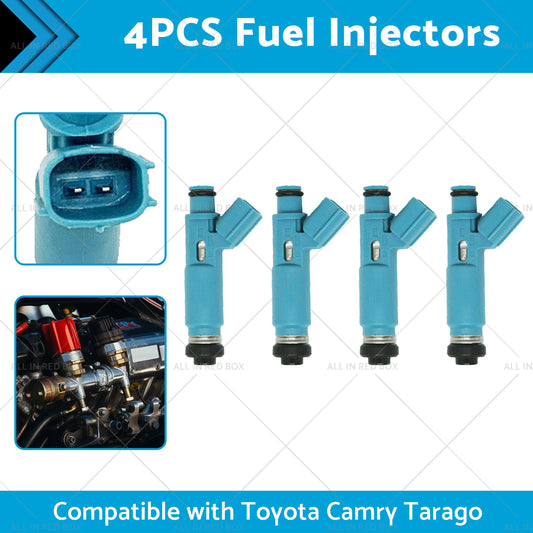 4PCS Fuel Injectors Suitable for Toyota Camry Tarago Avensis Verso 2AZ-FE 00-11