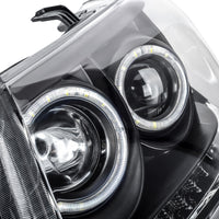 {{ Right Black LED Headlight HALO Projector Suitable for Toyota HILUX 2011-2014 }} - Buy Car Parts Online at {{ Kaka Auto Parts }}.