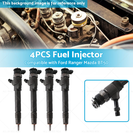 4PCS Diesel Fuel Injector Suitable for Mazda BT50 Ford Ranger PK PJ 0445110250