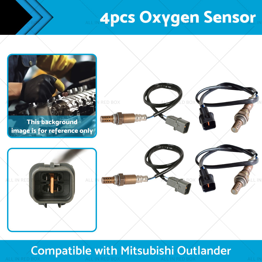 4x New Oxygen Sensor O2 Suitable For Mitsubishi Outlander ZF 2. 4L 4G69