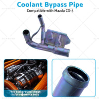 Coolant Bypass Pipe Suitable for Diesel Mazda CX-5 3 6 2.2 L SH20-15-290A 12-18