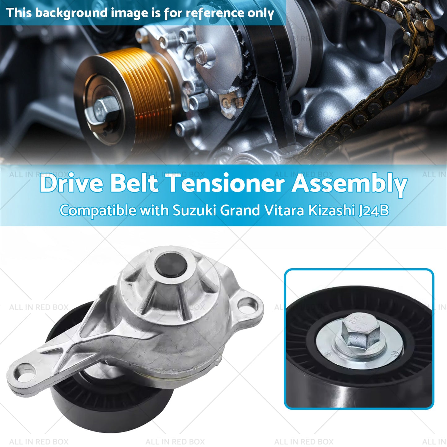 Drive Belt Tensioner Assembly Suitablefor Suzuki Grand Vitara Kizashi Jb424 J24B