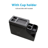 Centre Console Storage Unit w or Cup Holder Fit For VW T4 T5 T6 Multivan Caravel