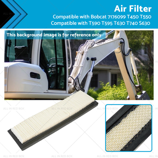 Air Filter Suitable For Bobcat 7176099 T450 T550 T590 T595 T630 T740 S630 S650