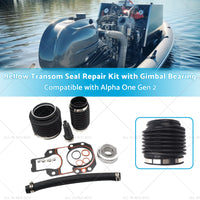 {{ Bellow Transom Seal Repair Kit w  Gimbal Bearing Suitable for Alpha One Gen 2 }} - Buy Car Parts Online at {{ Kaka Auto Parts }}.