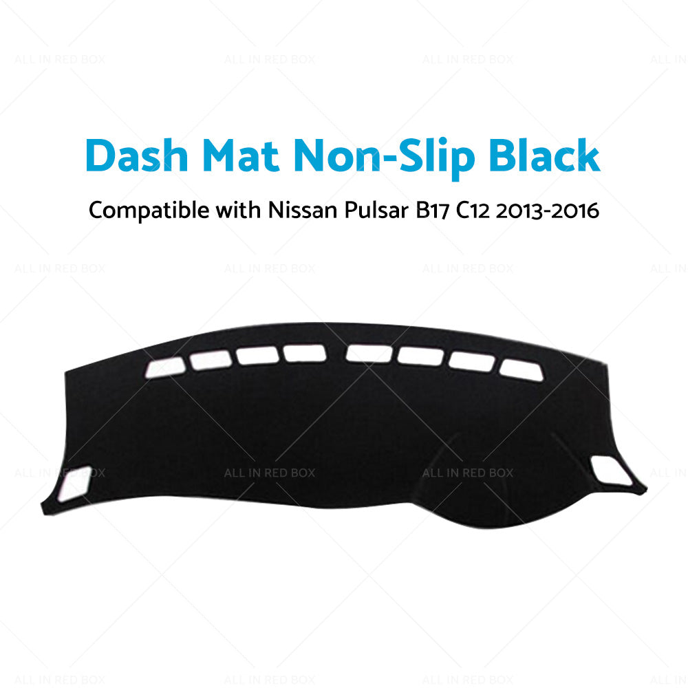 Non-Slip Dash Mat Suitable For Nissan Pulsar B17 C12 2013-2016 Dashboard Cover